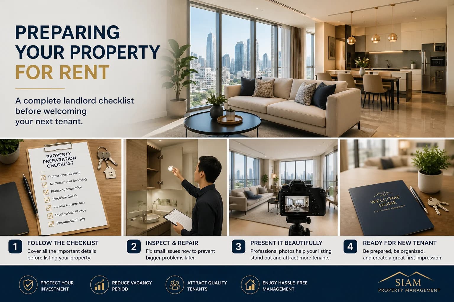 Preparing Your Property for Rent: The Complete Landlord Checklist