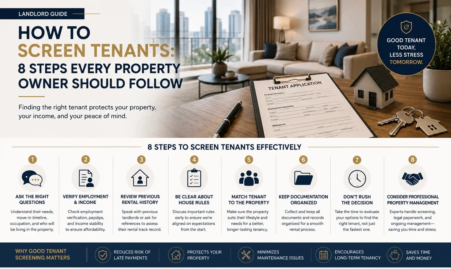 How to Screen Tenants: 8 Steps Every Property Owner Should Follow